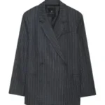 ANINE BING KAIA BLAZER PINSTRIPE
