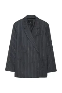 ANINE BING KAIA BLAZER PINSTRIPE