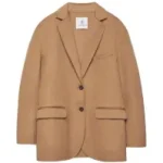 ANINE BING QUINN BLAZER CAMEL