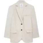 ANINE BING QUINN BLAZER - DOVE