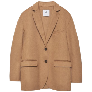 ANINE-BING-QUINN-BLAZER-CAMEL