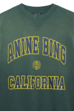 Anine-Bing-Jaci-Sweatshirt-Faded-Green