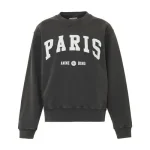 Anine Bing Paris Sweatshirt Vintage Black
