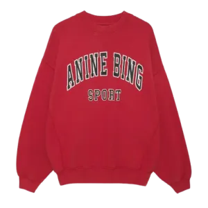 Anine Bing Red Sweatshirt