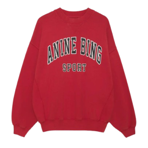 Anine_Bing_Red_Sweatshirt