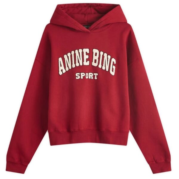 Alec Hoodie Anine Bing Front View Alec Hoodie Anine Bing front view on plain background