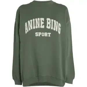 Anine Bing Green Sweatshirt