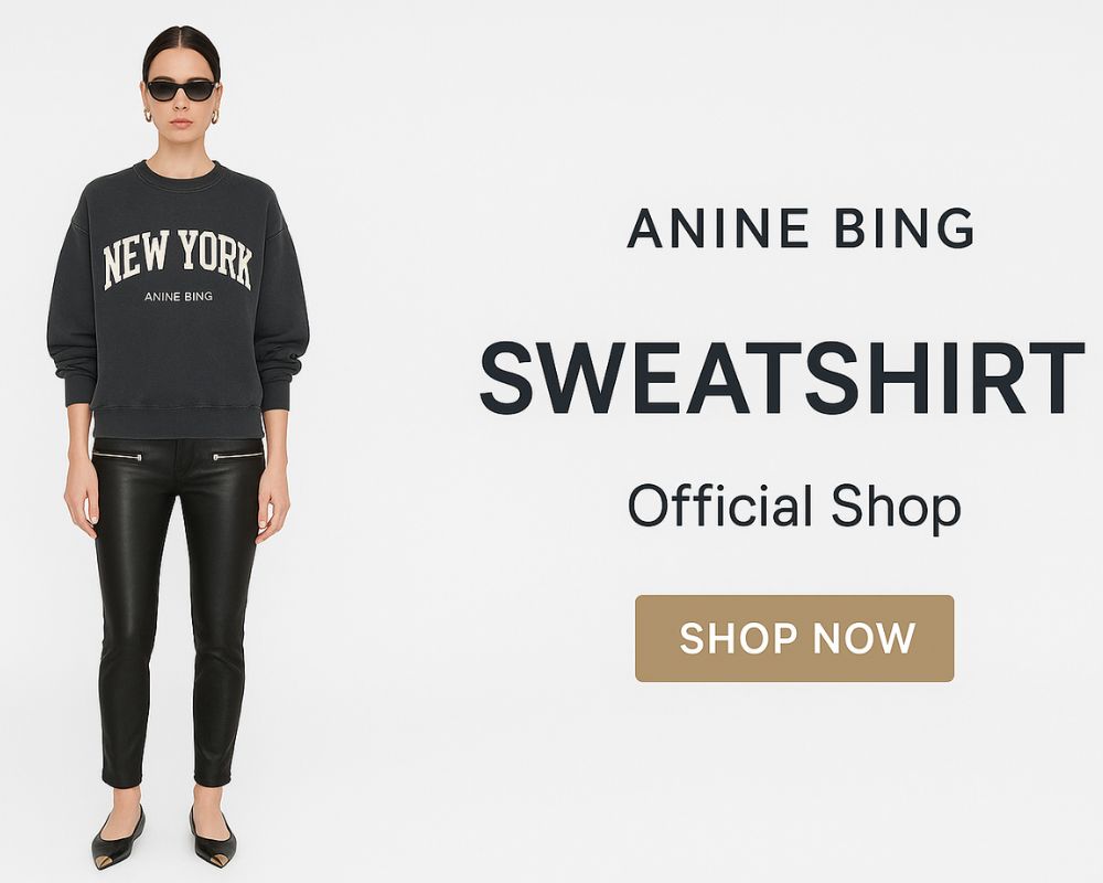 anine bing sweatshirt