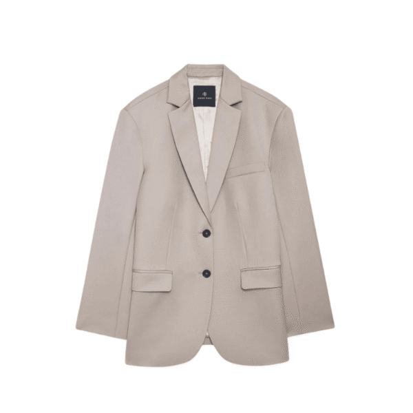Anine Bing Quinn Blazer Taupe